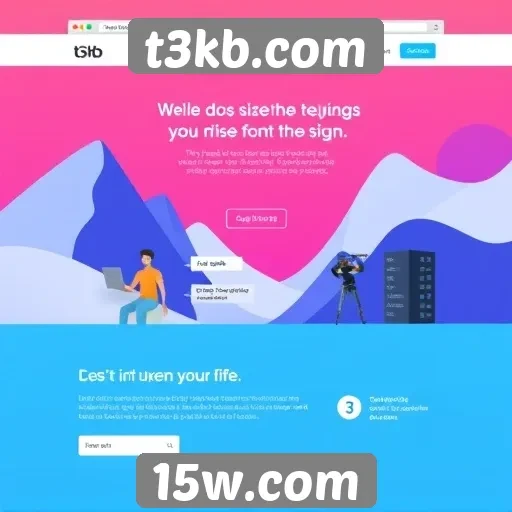 análise do design e interface de t3kb.com