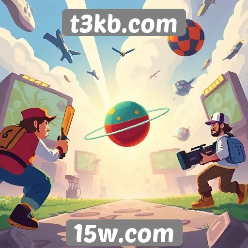 Tendências de jogos destacadas no site t3kb.com
