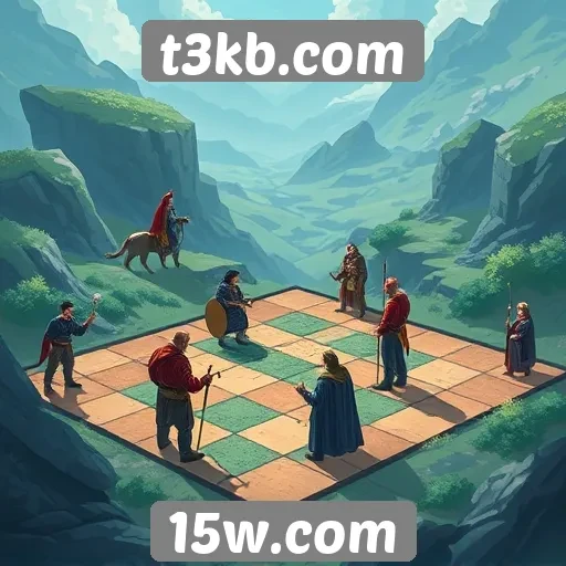 Jogo de estratégia no t3kb.com atrai novos usuários